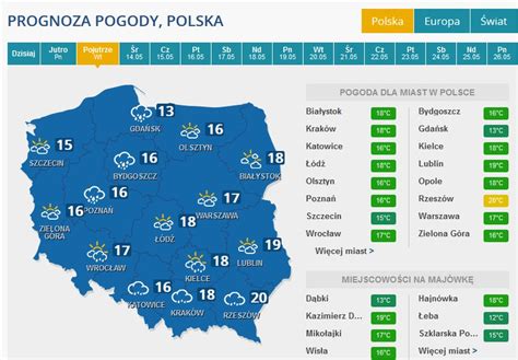 Okuninka pogoda dziś – Pogoda w INTERIA.PL – prognoza。